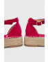 Answear Lab Espadrile roza barva - Pepit.si