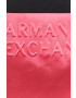 Armani Exchange Bombažna obleka - Pepit.si