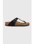 Birkenstock Japonke GIZEH BS moške črna barva 1020380 - Pepit.si