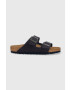 Birkenstock Natikači Arizona moški mornarsko modra barva - Pepit.si