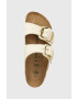 Birkenstock Natikači Arizona ženski bež barva 1025563 - Pepit.si