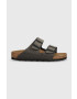 Birkenstock Natikači Arizona Ombre ženski siva barva 1025623 - Pepit.si