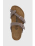 Birkenstock Natikači iz semiša - Pepit.si