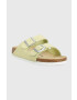 Birkenstock Natikači iz semiša Arizona BS ženski rumena barva 1024201 - Pepit.si