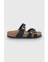 Birkenstock Natikači iz semiša Franca ženski - Pepit.si