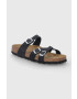 Birkenstock Natikači iz semiša Franca ženski - Pepit.si