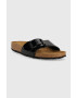 Birkenstock Natikači Madrid ženski črna barva 1026125 - Pepit.si