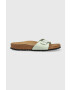 Birkenstock Natikači Madrid ženski zelena barva 1024121 - Pepit.si