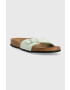 Birkenstock Natikači Madrid ženski zelena barva 1024121 - Pepit.si