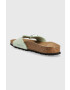 Birkenstock Natikači Madrid ženski zelena barva 1024121 - Pepit.si