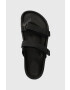 Birkenstock Natikači Sahara ženski črna barva 1019164 - Pepit.si