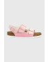 Birkenstock Sandali Milano ženski roza barva 1024152 - Pepit.si