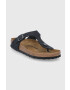 Birkenstock Usnjene japonke Gizeh - Pepit.si