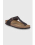 Birkenstock Usnjene japonke Gizeh - Pepit.si