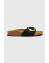 Birkenstock Usnjeni natikači Madrid Big Buckle - Pepit.si