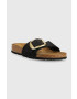 Birkenstock Usnjeni natikači Madrid Big Buckle - Pepit.si