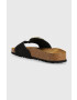 Birkenstock Usnjeni natikači Madrid Big Buckle - Pepit.si