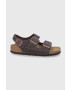 Birkenstock Usnjeni sandali Milano žensko - Pepit.si