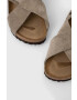 Birkenstock Usnjeni sandali Tulum SFB - Pepit.si