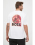 Boss Orange Dvostranski bombažen t-shirt BOSS - Pepit.si