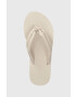 Calvin Klein Japonke FLATFORM FLIP FLOP W/HW ženske bež barva HW0HW01503 - Pepit.si