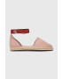 Calvin Klein Jeans Espadrile ANKLE ESPADRILLE bež barva YW0YW01027 - Pepit.si