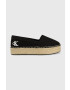 Calvin Klein Jeans Espadrile Flatform Espadrille - Pepit.si