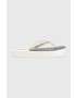 Calvin Klein Jeans Japonke BEACH SANDAL FLATFORM ženske bela barva YW0YW00716 - Pepit.si