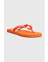 Calvin Klein Jeans Japonke BEACH SANDAL MONOGRAM TPU moške oranžna barva - Pepit.si