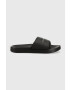 Calvin Klein Jeans Natikači SLIDE MONOGRAM TPU ženski črna barva YW0YW00585 - Pepit.si