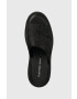 Calvin Klein Jeans Natikači TOOTHY COMBAT SANDAL WEBBING ženski črna barva YW0YW00949 - Pepit.si