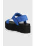 Calvin Klein Jeans Sandali FLATFORM SANDAL SOFTNY ženski YW0YW00965 - Pepit.si