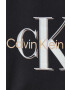 Calvin Klein Jeans Spodnji del trenirke moški črna barva - Pepit.si