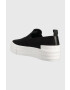 Calvin Klein Jeans Teniske BOLD VULC FLATF SLIP ženske vijolična barva YW0YW01040 - Pepit.si