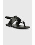 Calvin Klein Jeans Usnjeni sandali FLAT SANDAL HW - Pepit.si