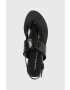 Calvin Klein Jeans Usnjeni sandali FLAT SANDAL HW - Pepit.si