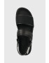 Calvin Klein Sandali BACK STRAP SANDAL MONO JQ moški črna barva HM0HM00970 - Pepit.si