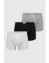 Calvin Klein Underwear Boksarice 3-pack moški siva barva - Pepit.si