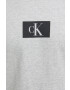 Calvin Klein Underwear Bombažen pižama t-shirt siva barva - Pepit.si