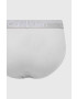 Calvin Klein Underwear Moške spodnjice 3-pack moški siva barva - Pepit.si