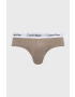 Calvin Klein Underwear Moške spodnjice 3-pack moški rjava barva - Pepit.si