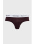 Calvin Klein Underwear Moške spodnjice 3-pack moški rjava barva - Pepit.si