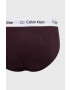 Calvin Klein Underwear Moške spodnjice 3-pack moški rjava barva - Pepit.si