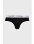 Calvin Klein Underwear Moške spodnjice 3-pack moški črna barva - Pepit.si