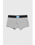 Calvin Klein Underwear Otroške boksarice 3-pack siva barva - Pepit.si