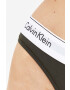 Calvin Klein Underwear Tangice zelena barva - Pepit.si