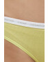 Calvin Klein Underwear Tangice zelena barva - Pepit.si