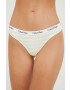 Calvin Klein Underwear Tangice zelena barva - Pepit.si