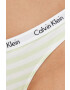 Calvin Klein Underwear Tangice zelena barva - Pepit.si