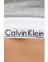 Calvin Klein Underwear Top ženski siva barva - Pepit.si